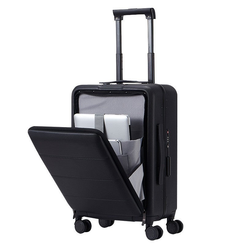 Front Opening Luggage Compartment Universal Wheel Business Side Opening