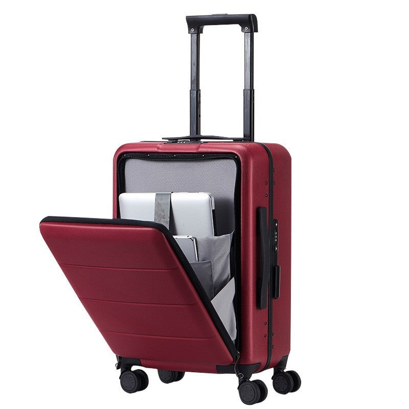 Front Opening Luggage Compartment Universal Wheel Business Side Opening