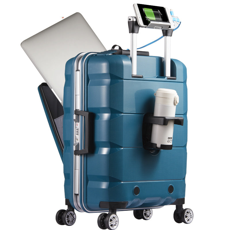 Multifunctional Elegant USB Charging Business Suitcase