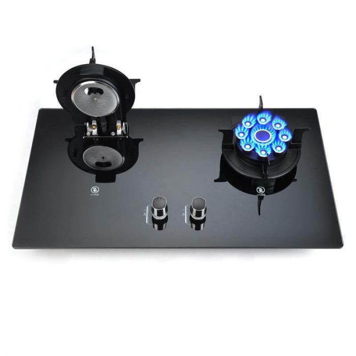 Liftable Double Gas Stove