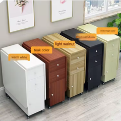 Multifunctional Home Office Extendable Drawers Rolling Storage Cart