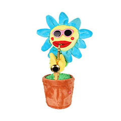 Dancing Plush Saxophone Flower Plant Toy